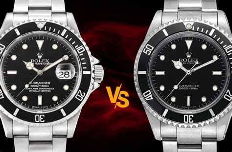 rolex submariner date vs daytona|Rolex Submariner Date.